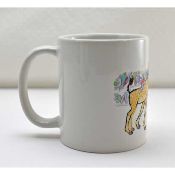 Animals Reading Books Mug - Gift for Librarian Teacher Book Lover Coffee Cup - Picture 2 of 6